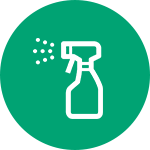 アルコール消毒の徹底